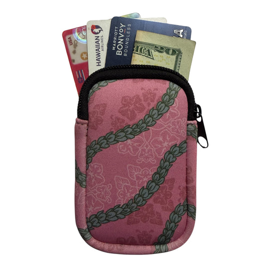 [Card Pouch w/ clip] Pink Pakalana
