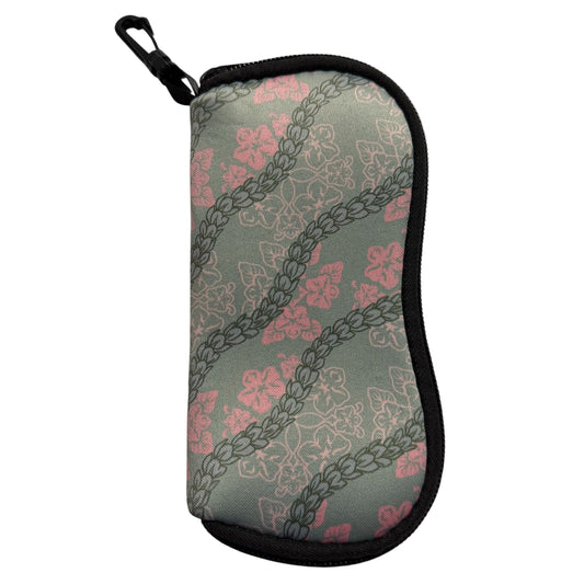 [Sunglass Case w/ clip] Green Pakalana