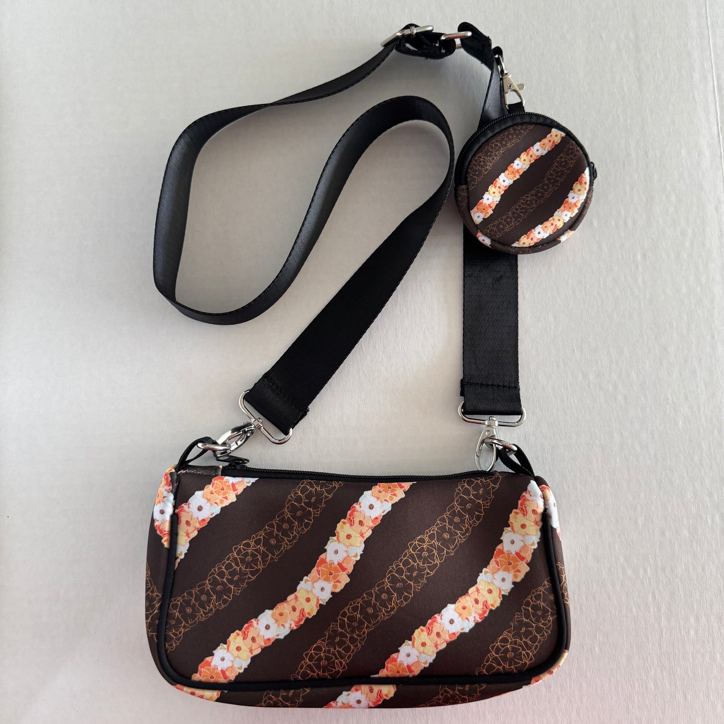 Neoprene Crossbody Bag w/ Pouch *SALE*