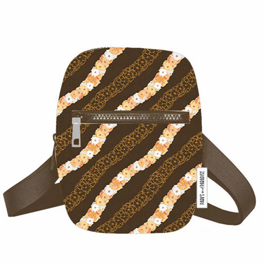 [OTG (On-the-Go) Bag] Brown Lei Puakenikeni