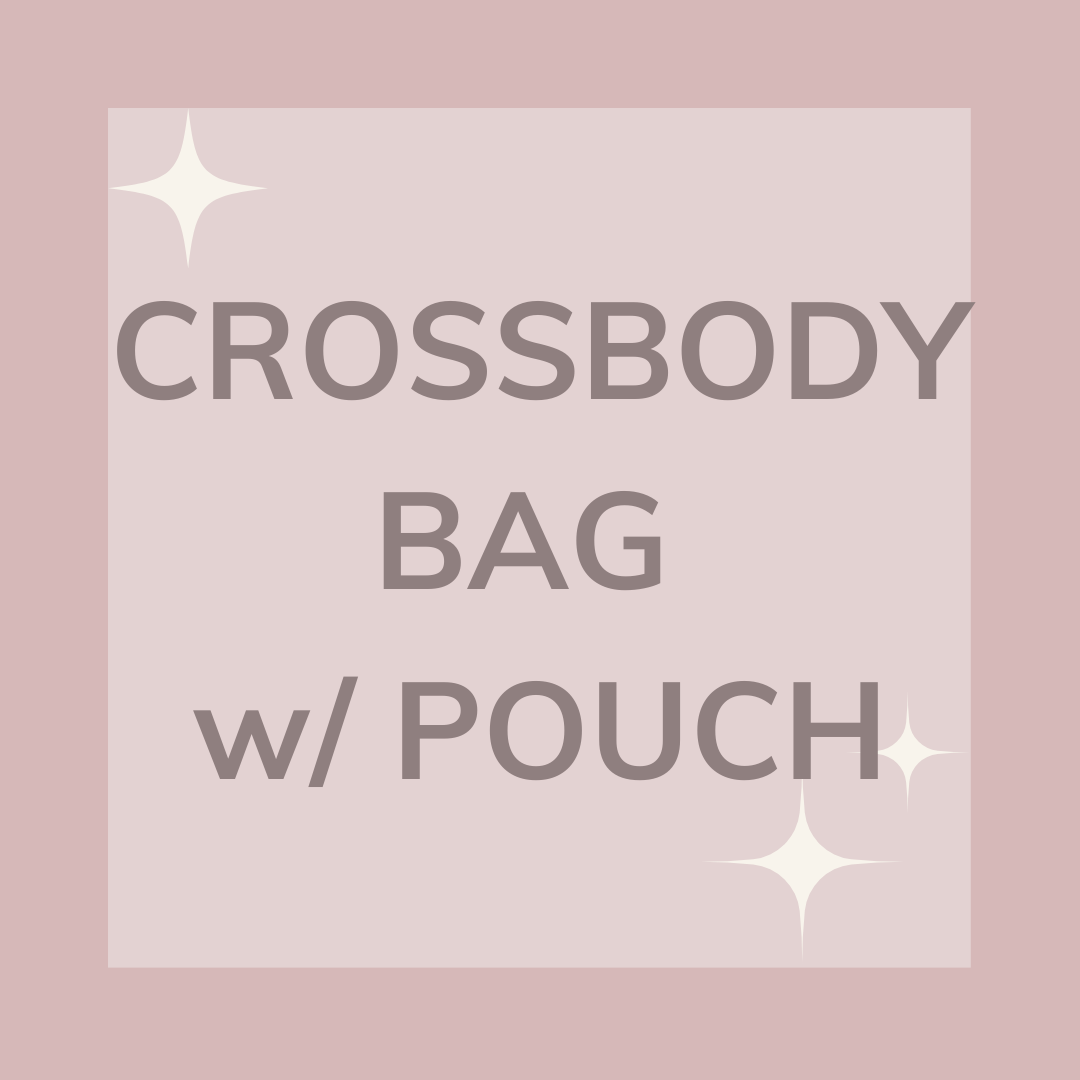 Neoprene Crossbody Bag w/ Pouch *SALE*