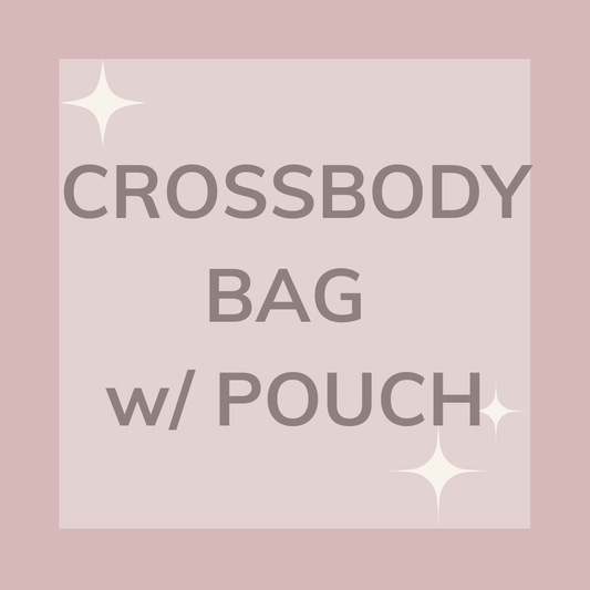 Neoprene Crossbody Bag w/ Pouch *SALE*