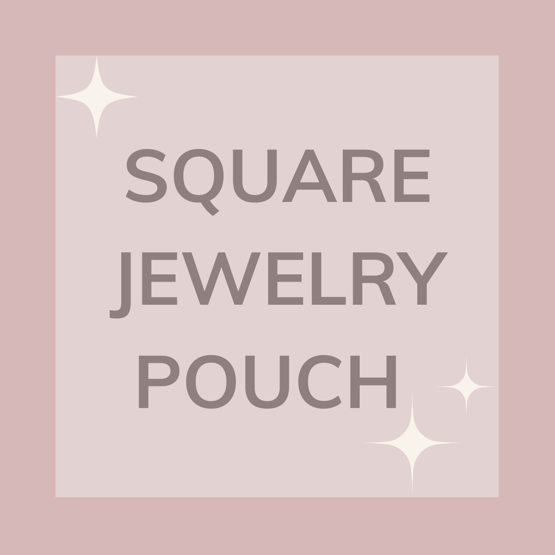 Square Jewelry Pouch
