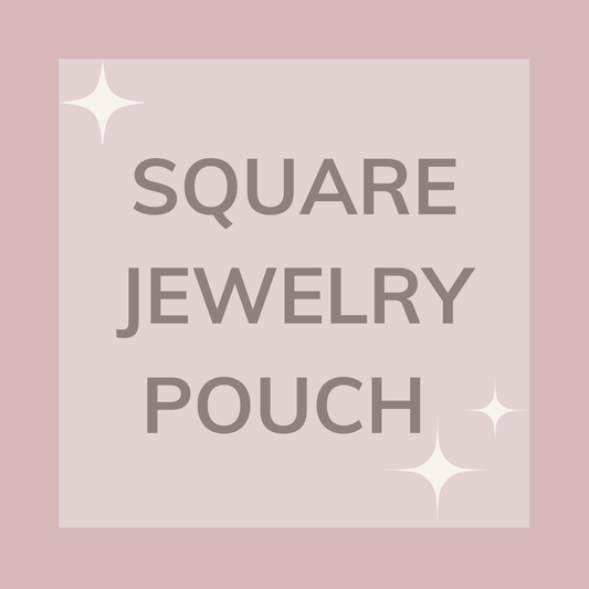 Square Jewelry Pouch